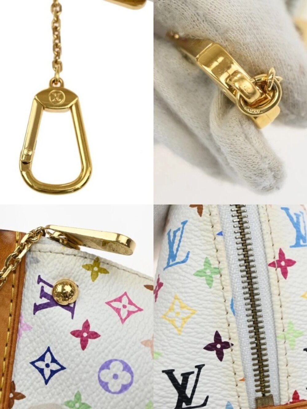 LOUIS VUITTON Berlingo Coin Case Monogram Multi Leather WE France M58028 87KD034 - Picture 11 of 16